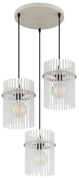 Globo 15698-3HRB - Luster na lanku GORLEY 3xE27/60W/230V