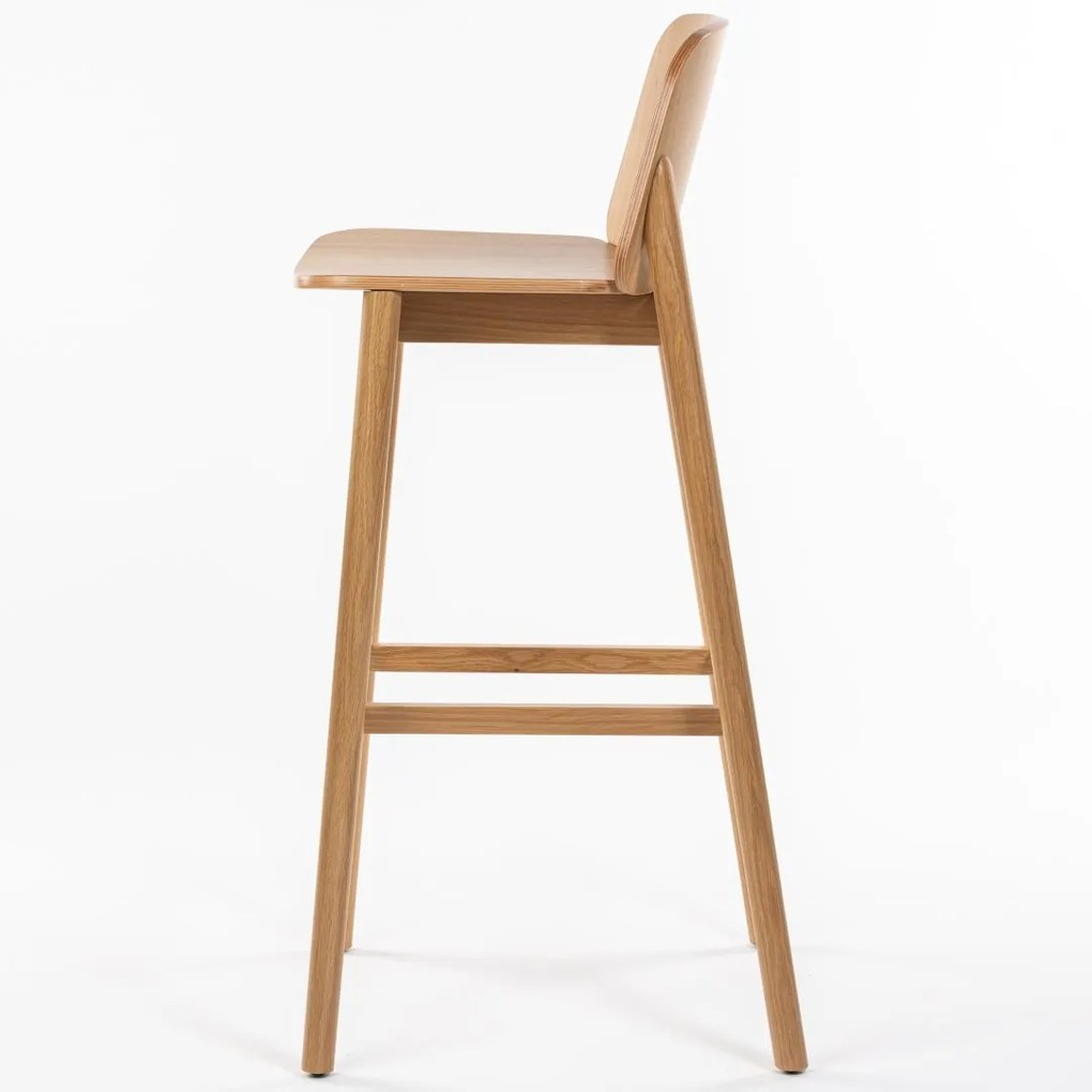 CLARISA BAR 65 DREVENÁ STOLIČKA NA MIERU výška sedu 65 cm