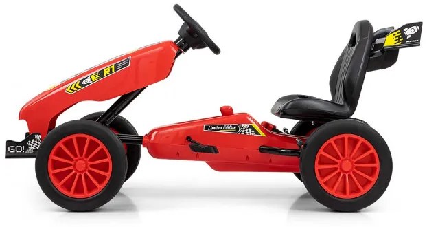 Šľapacia motokára Rocket červená