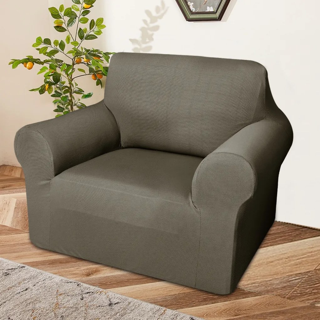 Ultra elastický poťah na kreslo BestBerg / piesková