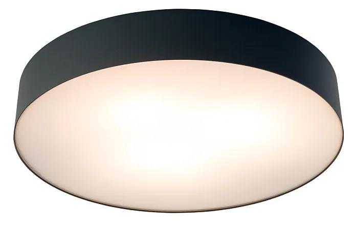 NOWODVORSKI Prisadené stropné osvetlenie ARENA, 3xE14, 10W, okrúhle, čierne