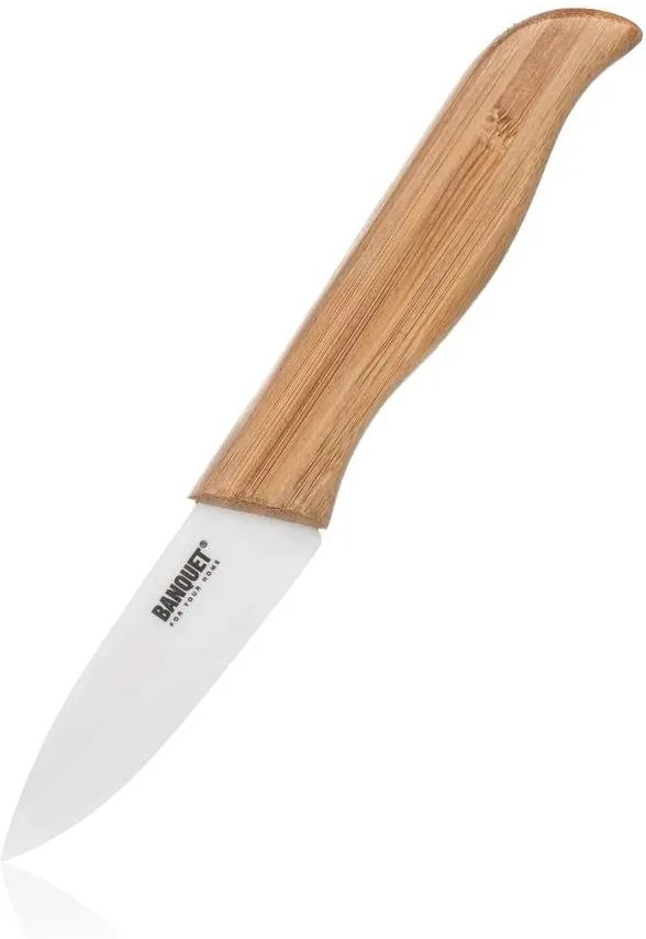 ČistéDrevo Kuchyňský keramický nůž ACURA BAMBOO - 18 cm