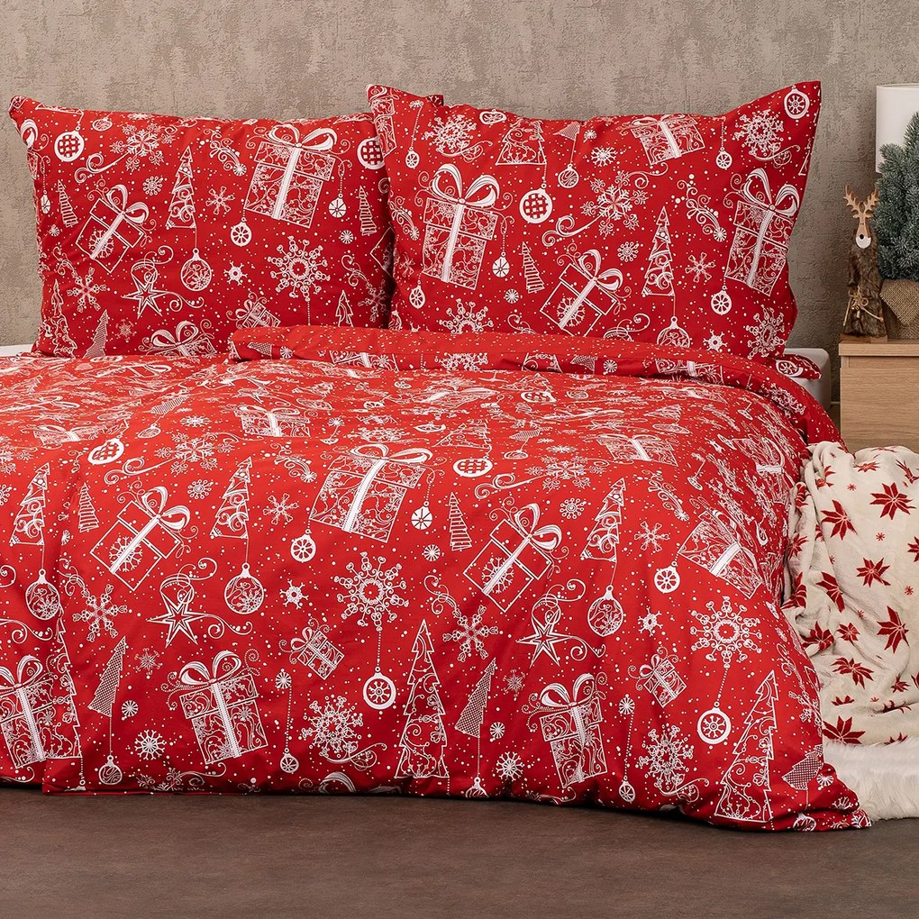 4Home Bavlnené obliečky Gift, 140 x 200 cm, 70 x 90 cm