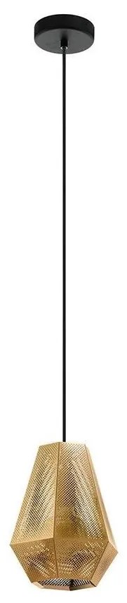 Eglo 43226 - Luster na lanku CHIAVICA 1xE27/28W/230V pr. 20 cm zlatá