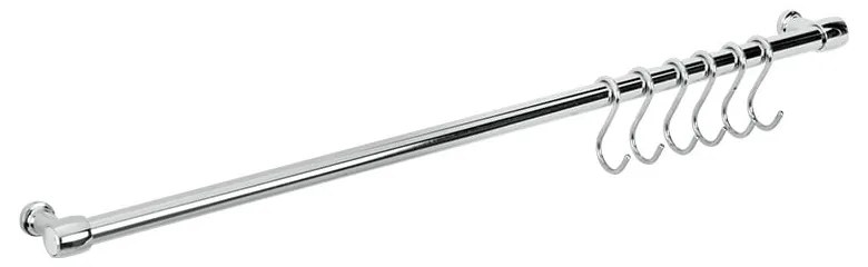 Závesná tyč do kuchyne z pochrómovanej ocele Lonardo – Metaltex