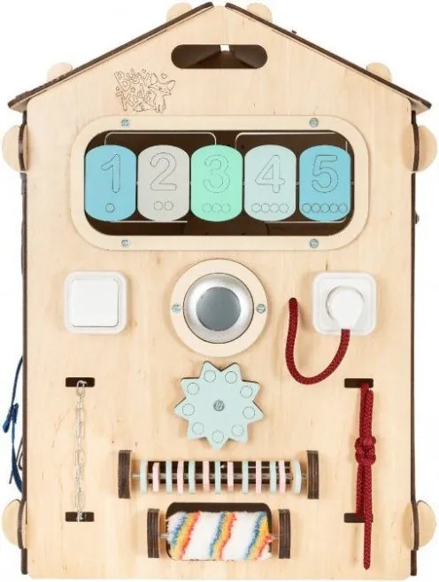 Montessori Activity board domček pre chlapcov