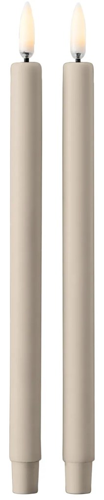 Stoff Nagel Voskové LED sviečky Sand – set 2 ks