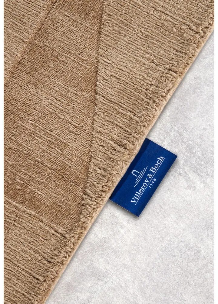 Béžový ručne tkaný vlnený behúň 80x250 cm Ursule – Villeroy&amp;Boch