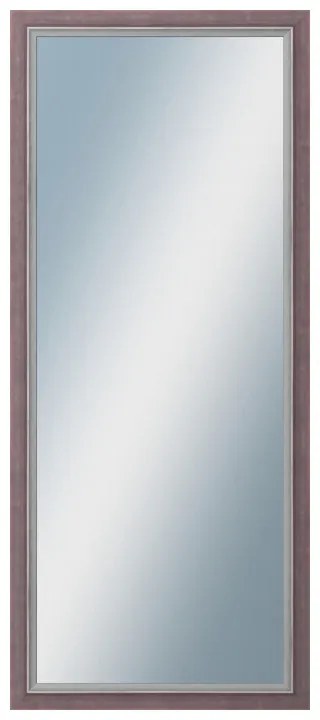 DANTIK - Zrkadlo v rámu, rozmer s rámom 60x140 cm z lišty AMALFI fialová (3117)