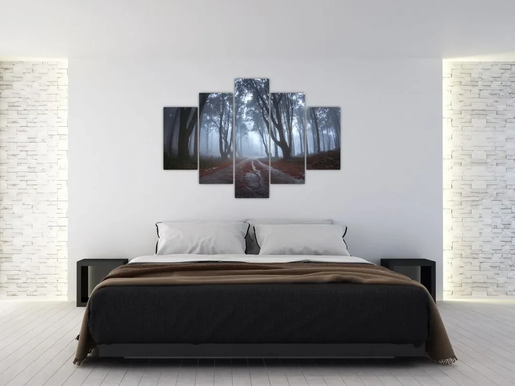 Obraz - Za daždivého dňa (150x105 cm)