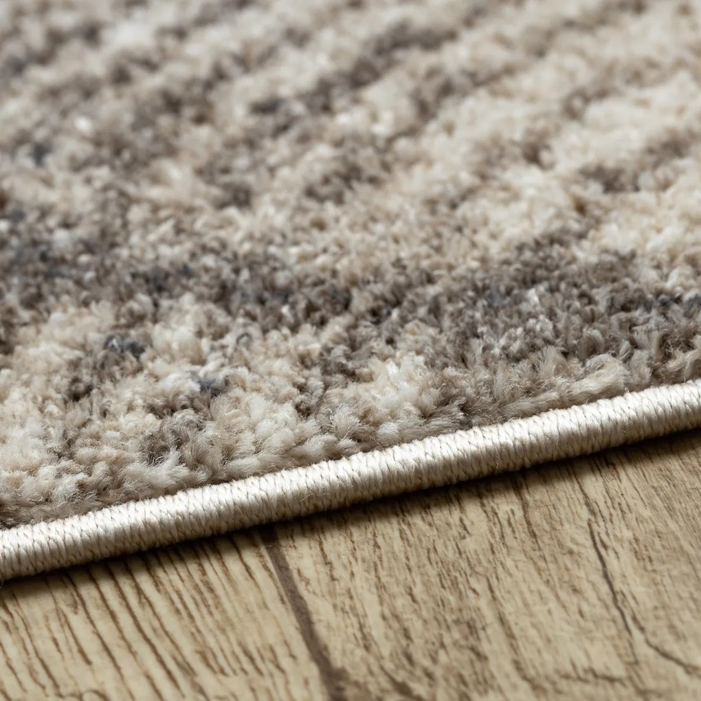 Dywany Łuszczów, Kusový koberec Fusion 9612 cream/beige, 160x220, béžová, kancelária