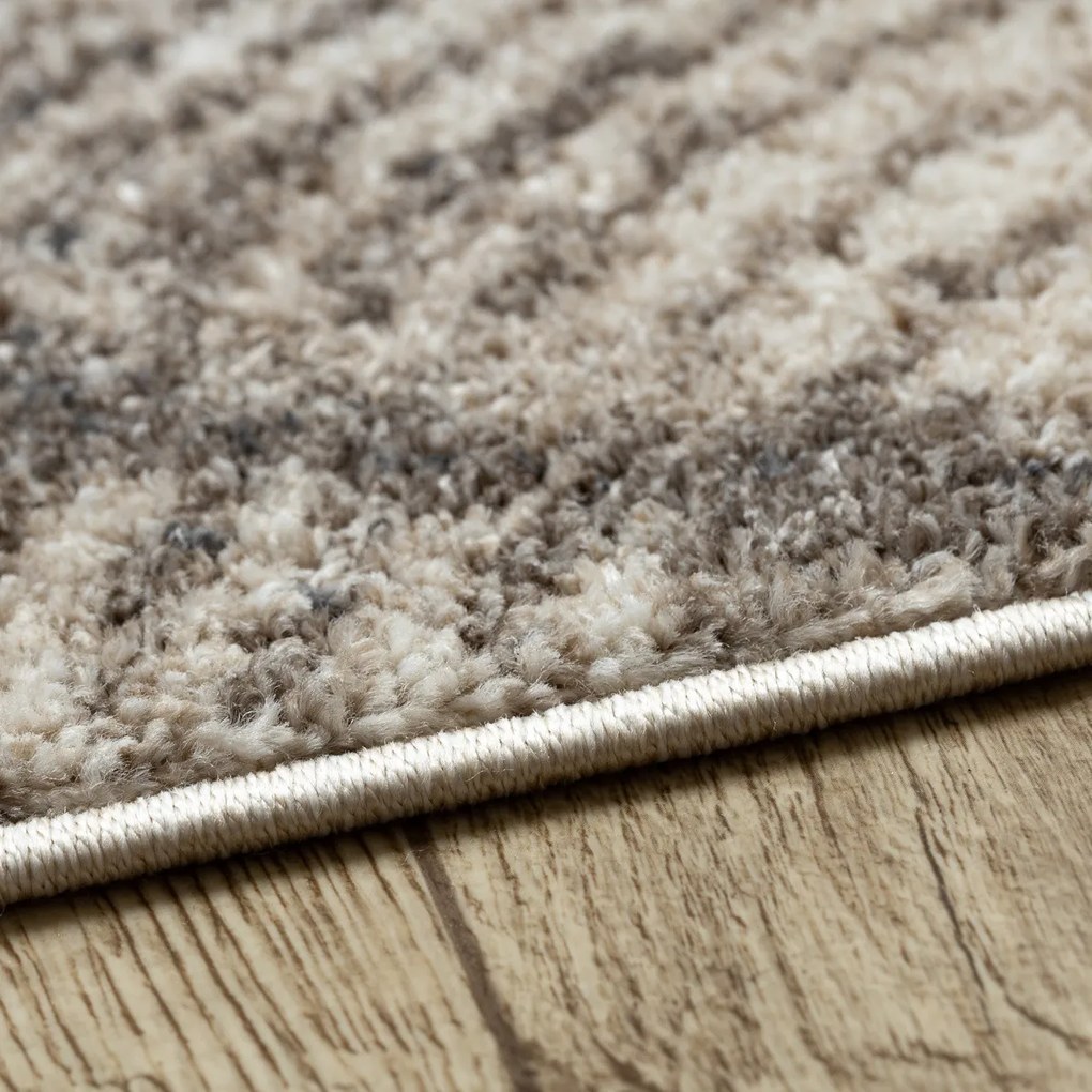 Dywany Łuszczów, Kusový koberec Fusion 9612 cream/beige, 180x270, béžová, kancelária