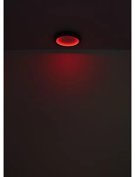 Globo 41374-24R - LED RGBW Stmievateľné stropné svietidlo BRANZA LED/24W/230V + DO