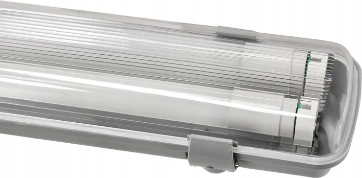 Sada 4x hermetické LED svietidlo 120 cm - lampa + LED trubice, garážová sada