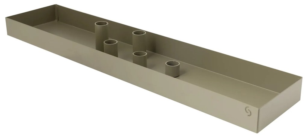 Storefactory Kovový svietnik Sund Green 60 cm
