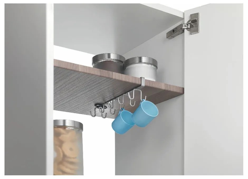 Závesný držiak na kuchynské potreby Metaltex, dĺžka 8 cm