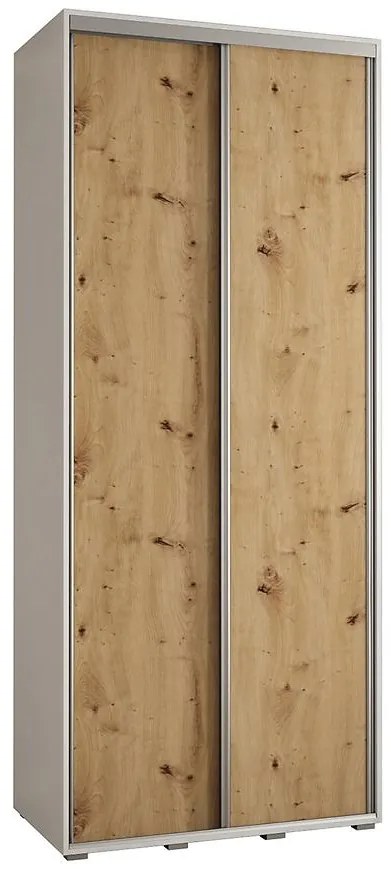 Skriňa 45 Canaris 1 120 biela/artisan/silver