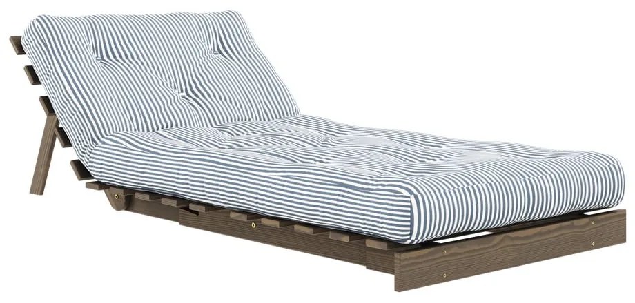 Biele/svetlo modré kreslo Roots - Karup Design