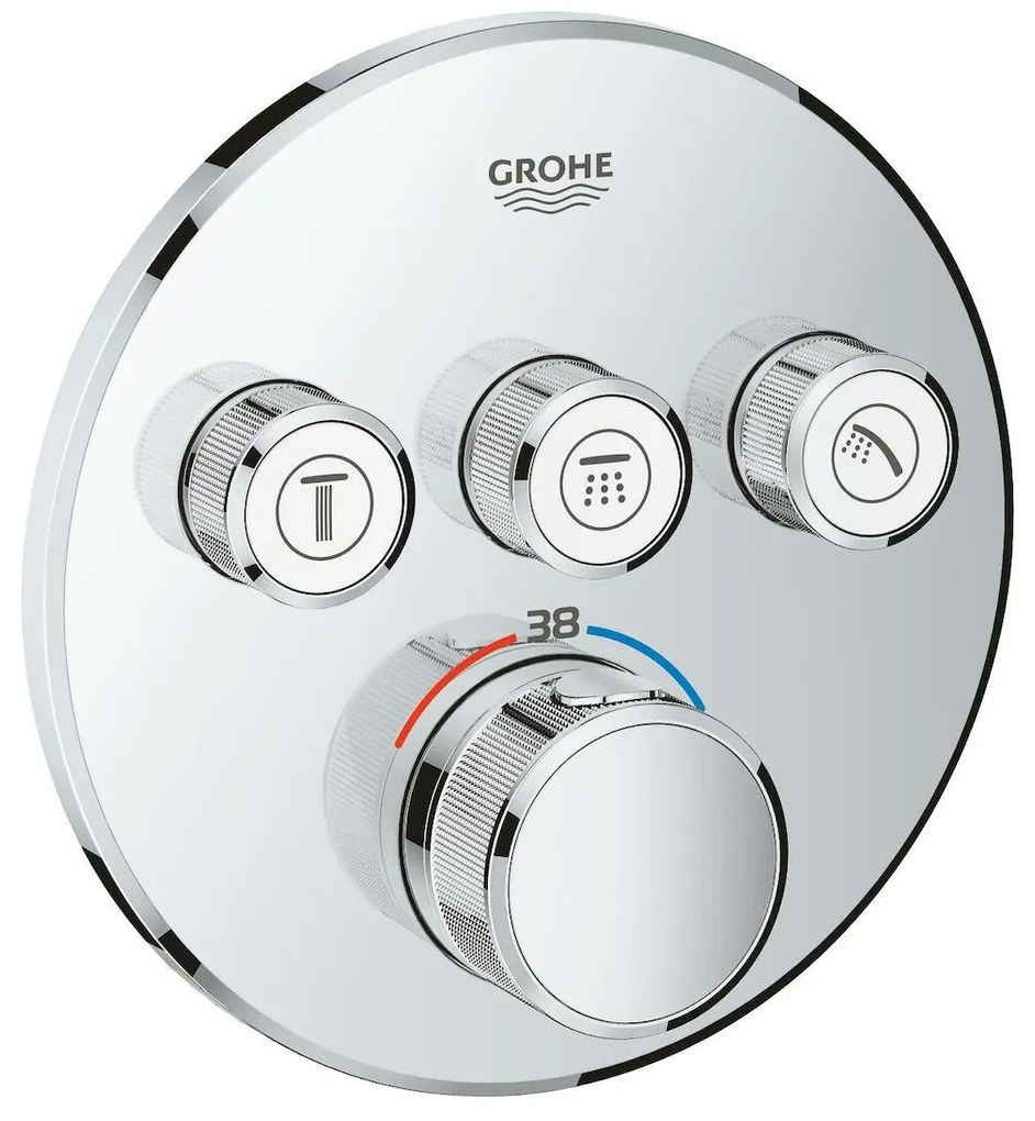 Termostat Grohe Smart Control s termostatickou baterií chróm 29121000