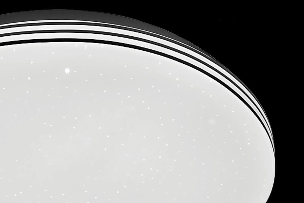RABALUX LED stropné osvetlenie do kúpeľne s hviezdnou oblohou TOMA, 20W, denná biela, 29cm, okrúhle