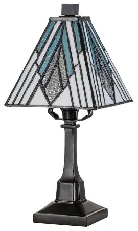 Elstead TF-ALDERLEY-TL-S - Stolná lampa Tiffany ALDERLEY 1xE14/40W/230V, výška 32,3 cm