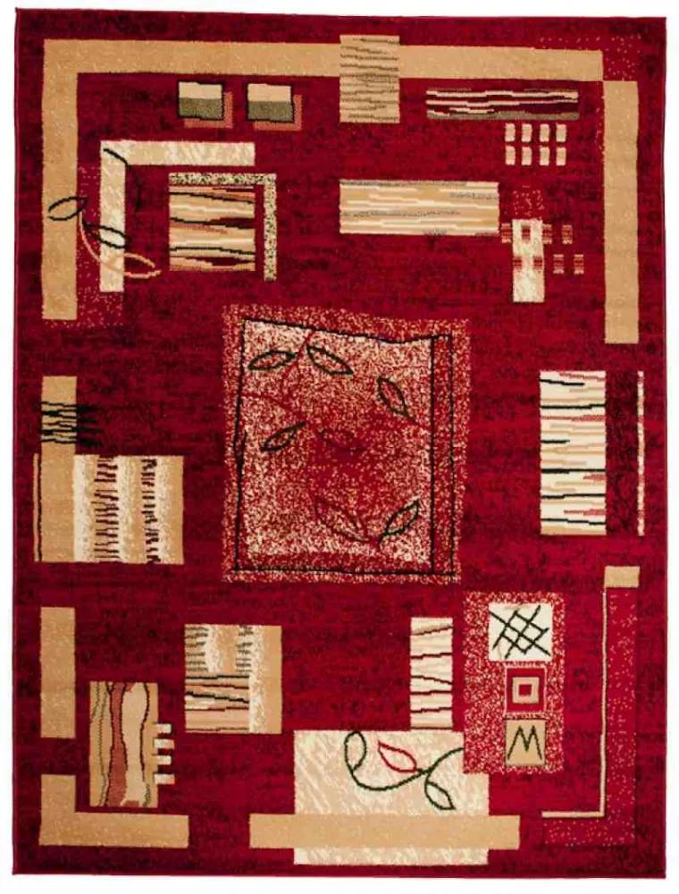 Kusový koberec PP Forme červený, Velikosti 140x200cm