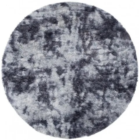 Koberec SILK DYED MR-577 sivý kruh