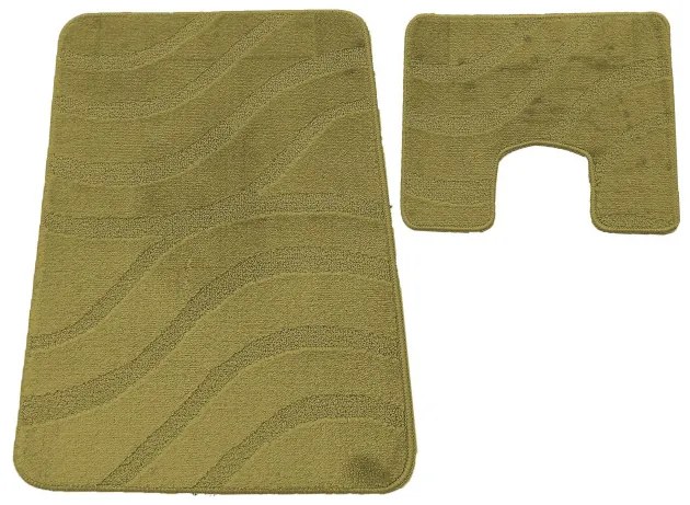 Sada kúpeľňových koberčekov Montana Symphony Khaki