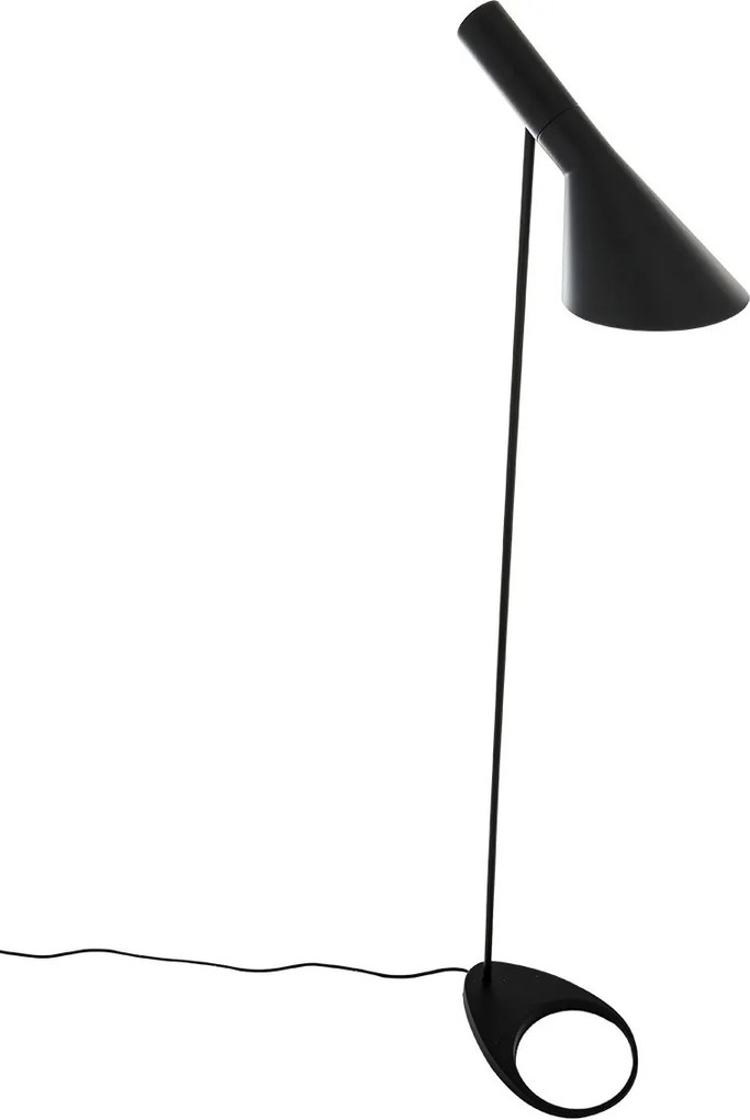 Italux MLE3020 / 1-BLACK stojaca lampa Volta 1x60W | E27