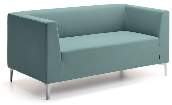 Pohovka CASUAL, 2-miestna, látka CURA, tyrkysová