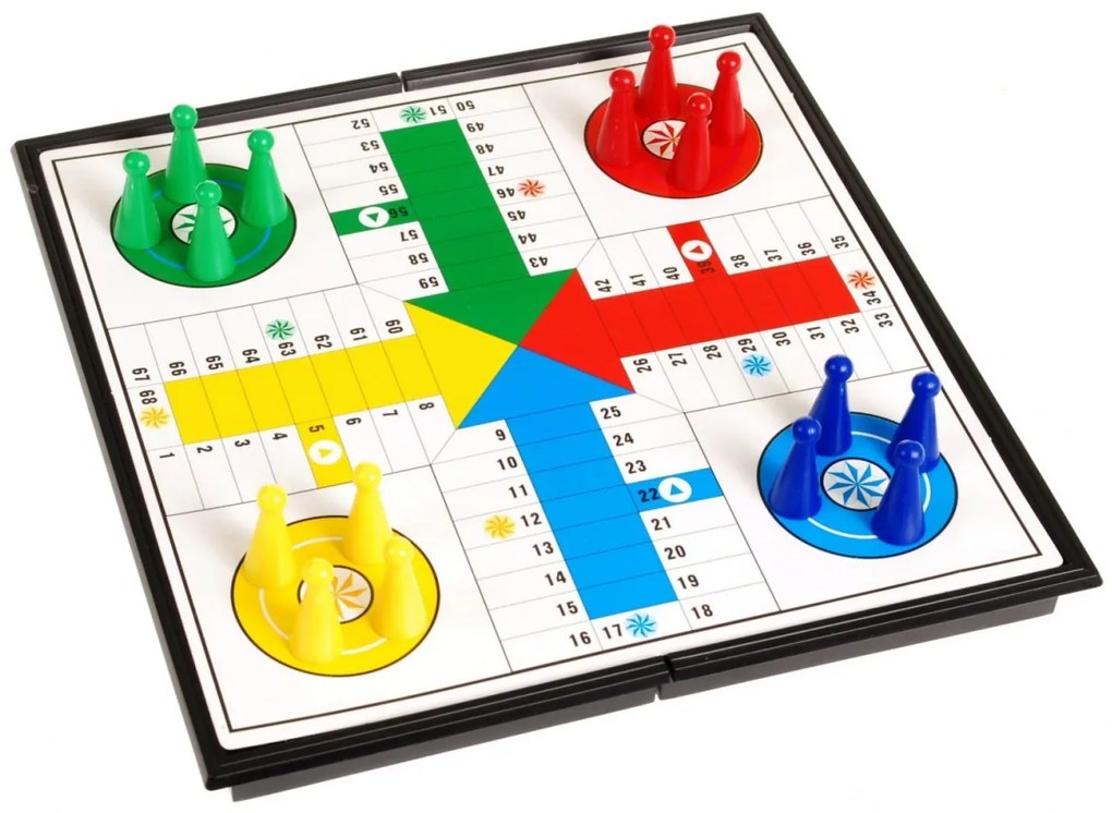 Spoločenská hra 18 v 1 Inlea4Fun MAGNETIC GAMES