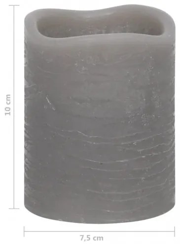 vidaXL Bezplameňové LED sviečky s diaľkovým ovládaním 24 ks biele-
