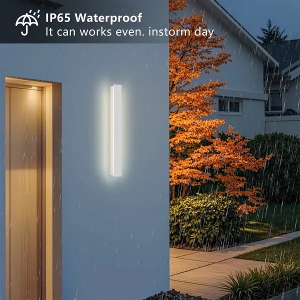 Brilagi - Vonkajšie nástenné LED svietidlo LINEAR LED/12W/230V 3000K IP65 50 cm biela CRI 90