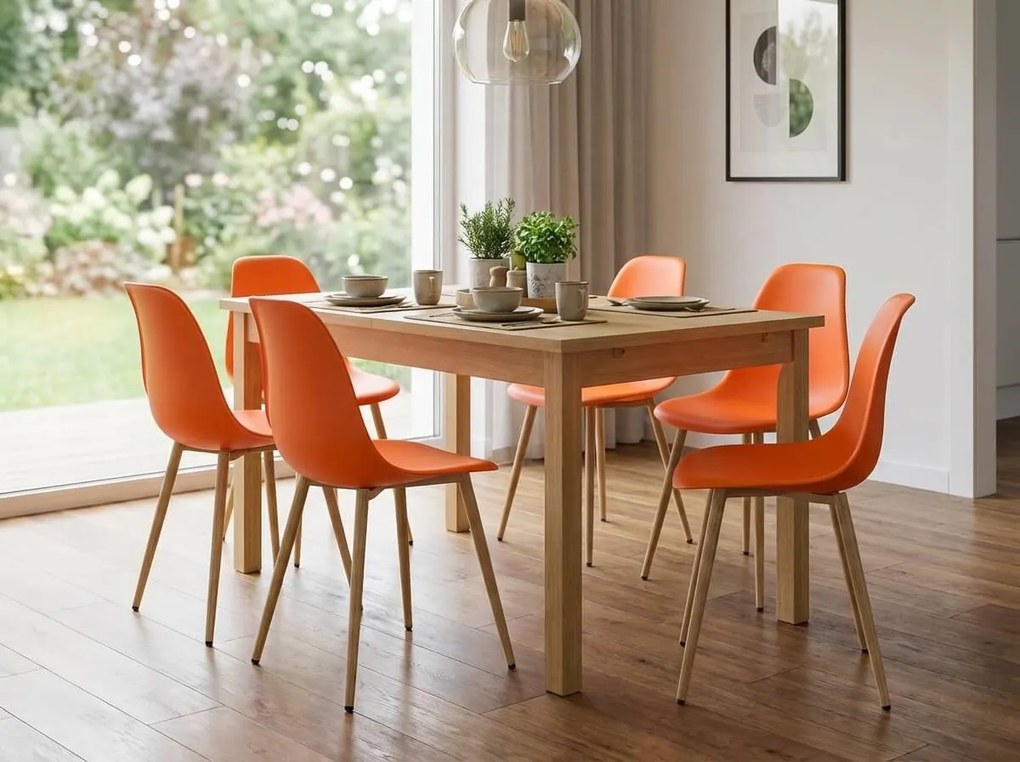 Pomerančová stolička OSAKA