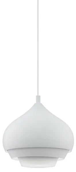 Eglo 96883 - Luster na lanku CAMBORNE 1xE27/60W/230V biela