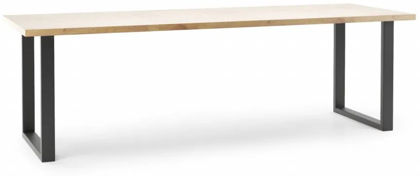 Rozkladací jedálenský stôl BOWEN biely mramor Rozmer stola: 140/240x80cm