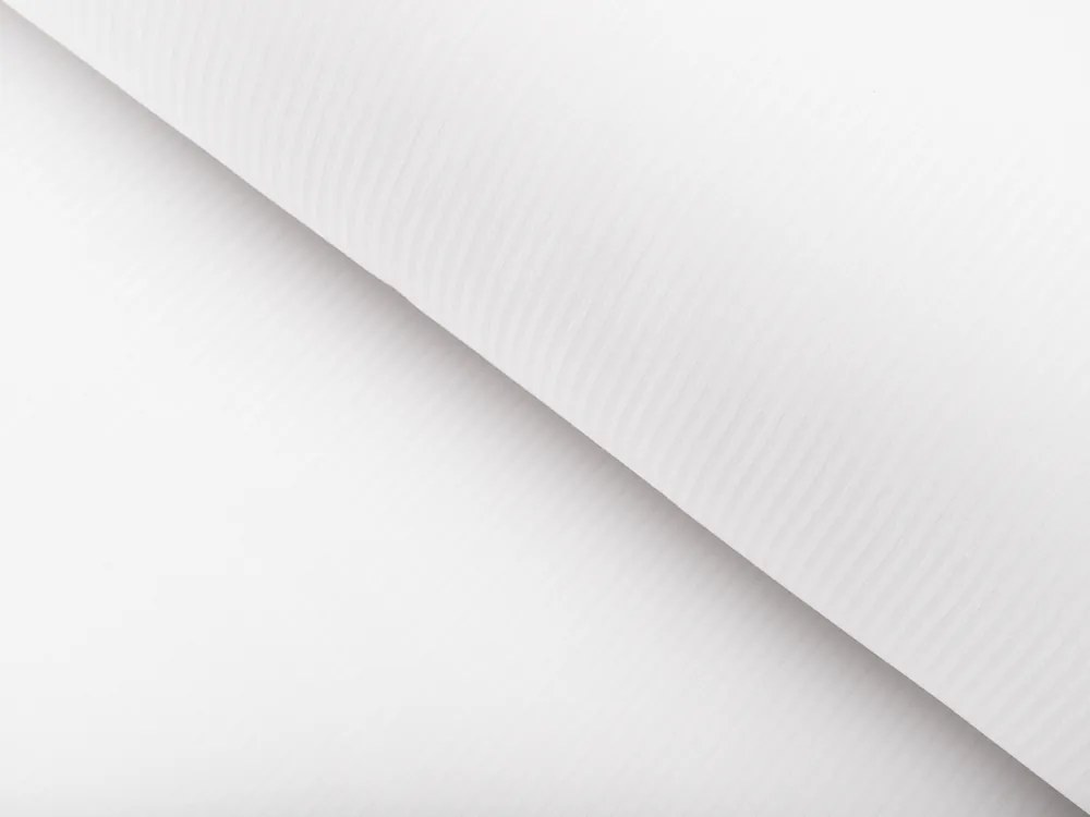 Biante Damaškový oválny obrus Atlas Grádl DM-012 Biely - tenké pásiky 2 mm 100x140 cm