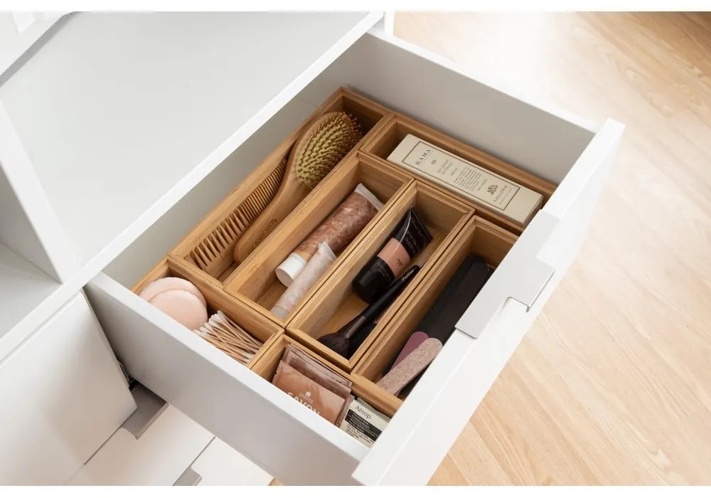 Bambusový box Compactor, 22,5 x 7,5 x 6,35 cm