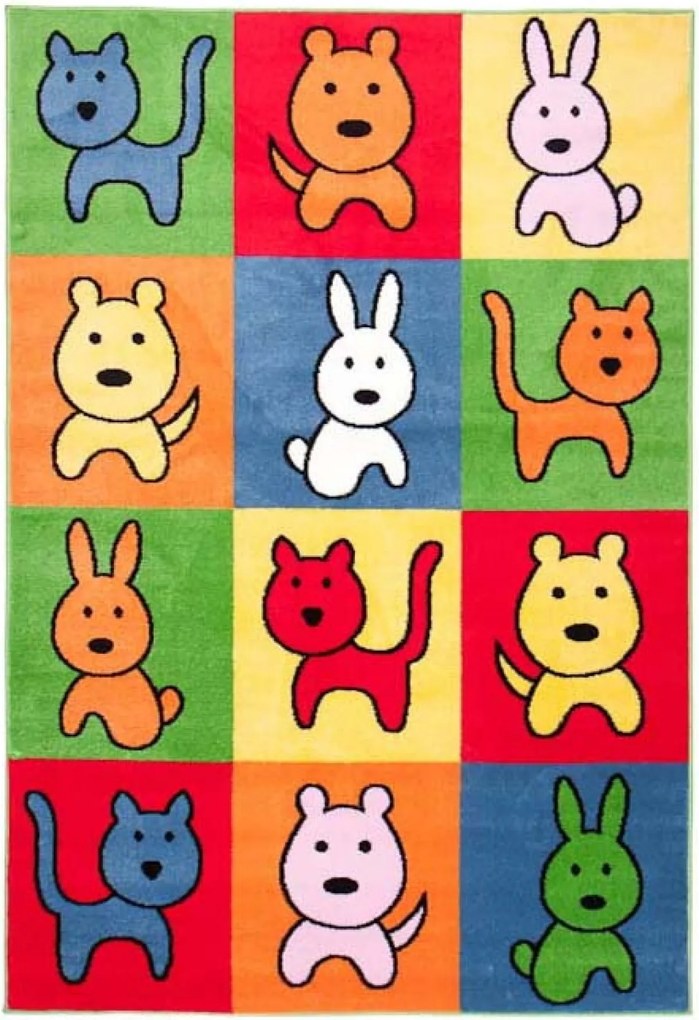 TA Koberec D572C ZELENÝ KINDER CFV