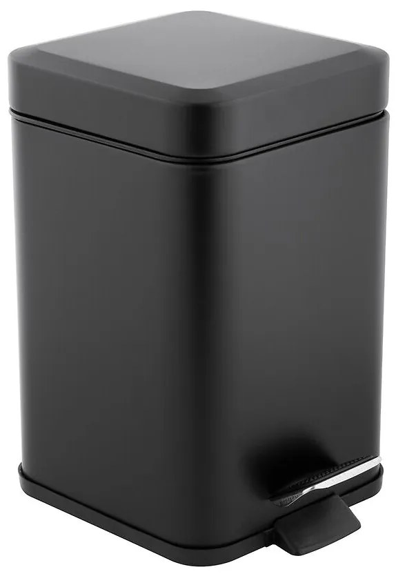 Odpadkový kôš Muti-Blk čierna/štvorec