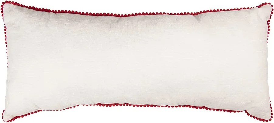 Béžový dekoračný vankúš so stromčekmi Clayre & Eef – 70*30*4 cm