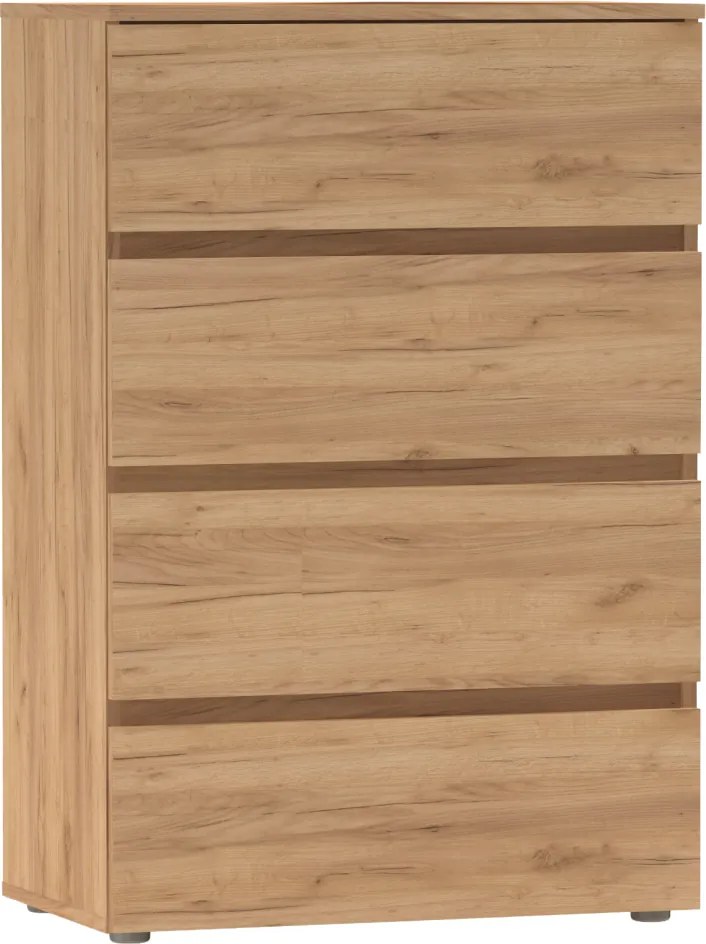 Komoda PARMAD, dub craft zlatý