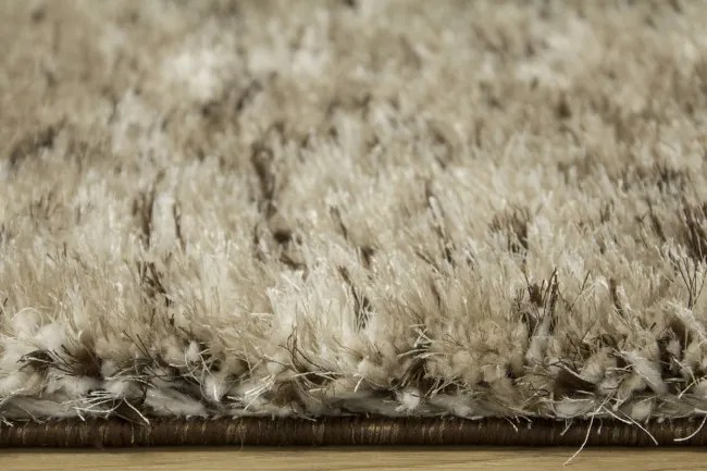 Koberec Shaggy Puffy P591 hnedý