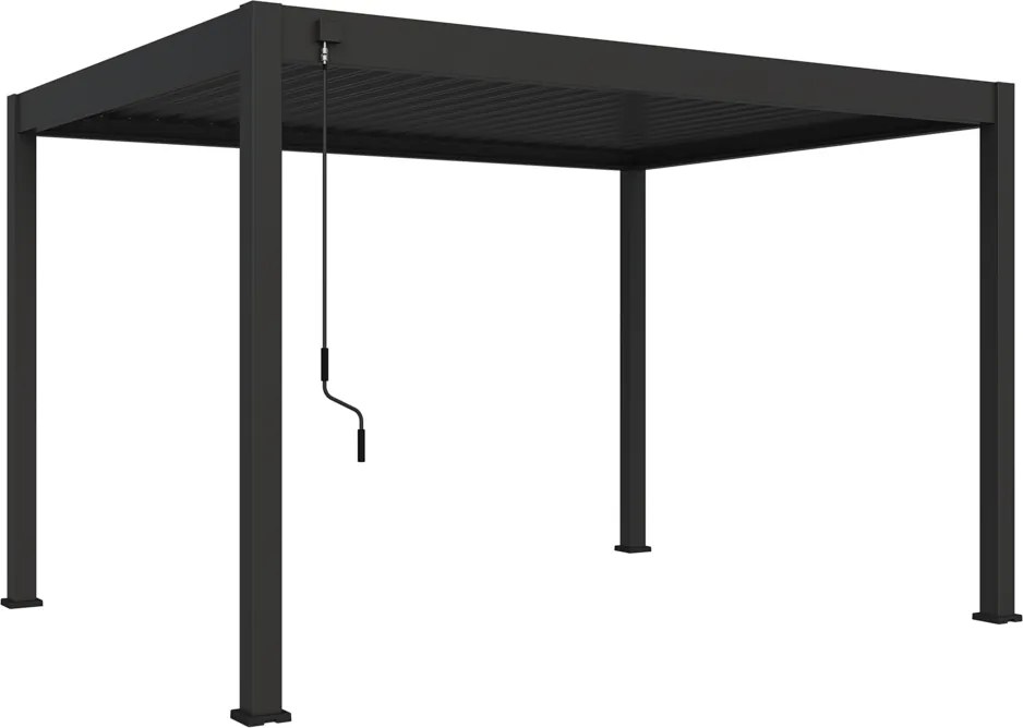 Bioklimatická pergola INTRO NEO 4X3m, hliník, voľne stojaca