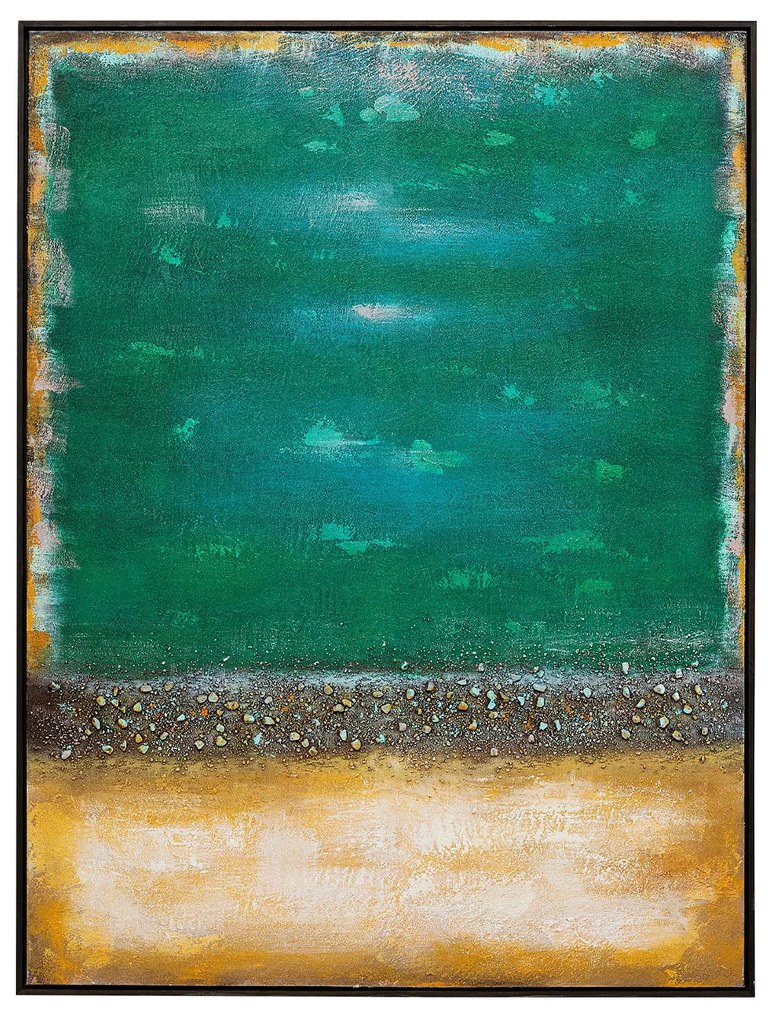 Vista obraz zelený 90x120 cm
