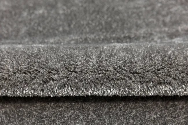 Kúpeľňový koberček Malmo sivý, kruh