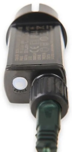 LED Vonkajšia vianočná reťaz 100xLED/8 funkcií 13m IP44 denní biela