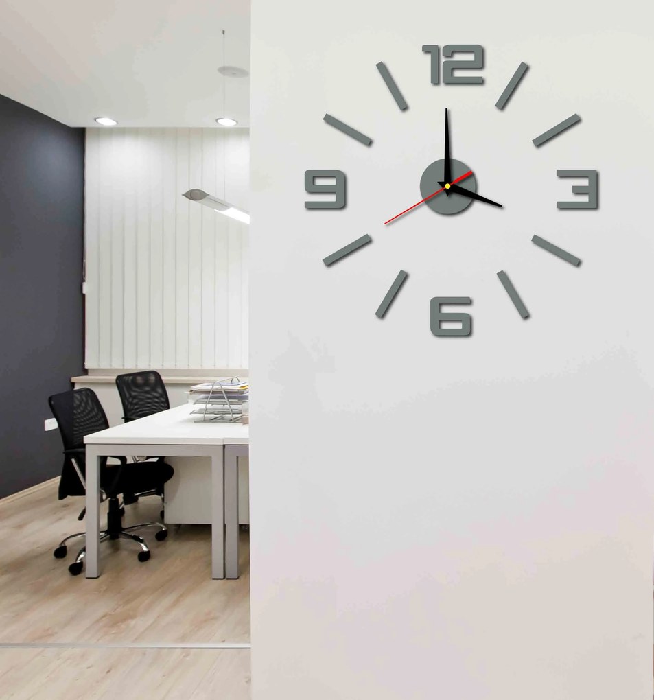 SENTOP | Moderné nástenné hodiny minimalistické dizajnové hodiny I SENTOP X0033-Nástenné hodiny HUE- analógové