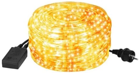 Bestent Svetelná reťaz - svetelný had 10m 240 LED 8 programov Teplá biela