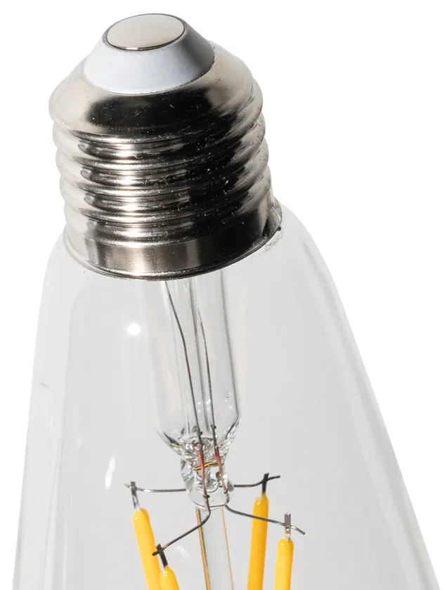 Sada 5 ks E27 dimbare LED lamp ST64 clear 5W 450 lm 2700K